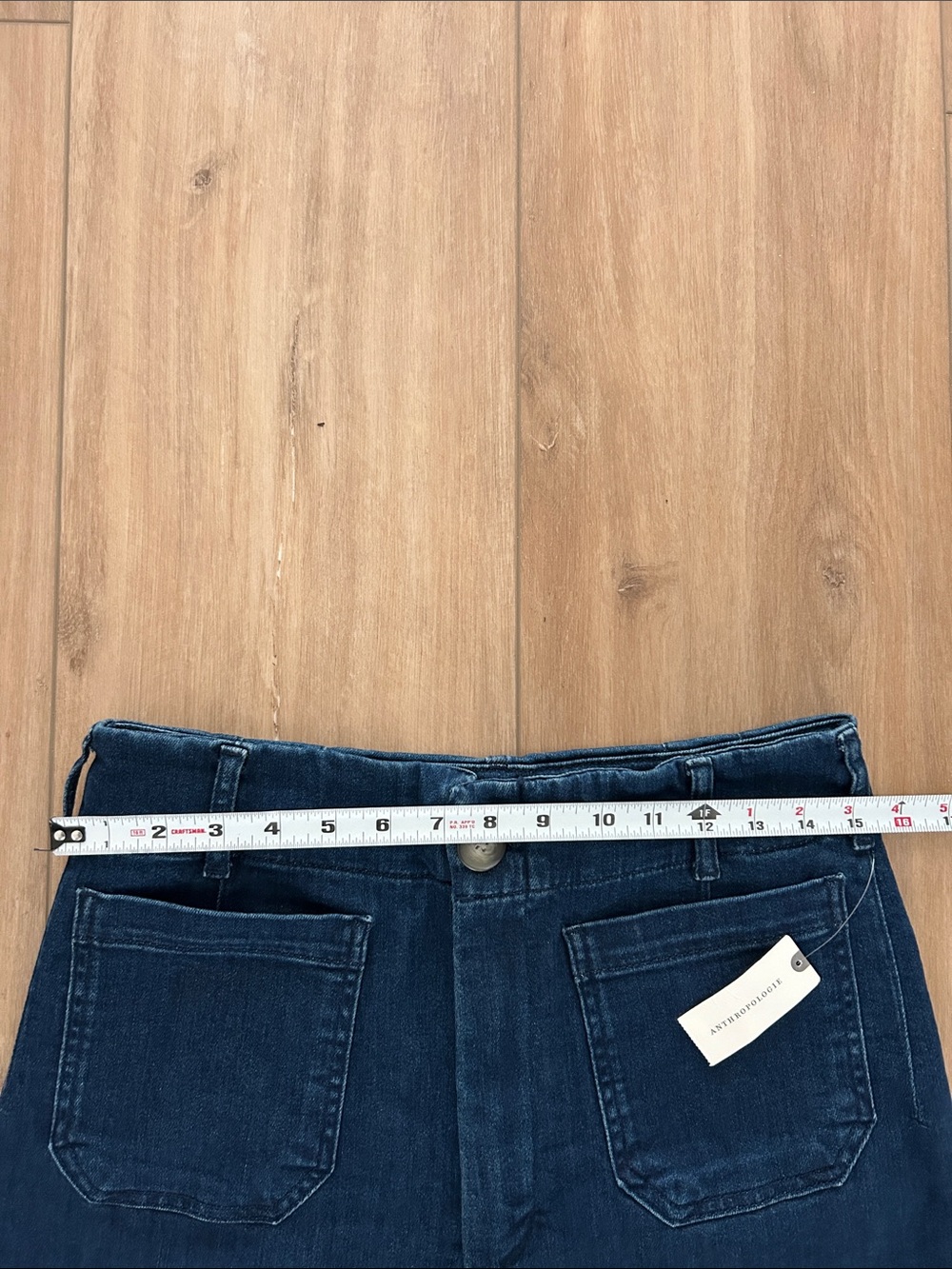 NWT - ANTHROPOLOGIE Maeve The Colette Wide Leg Jeans - Picture 9 of 11